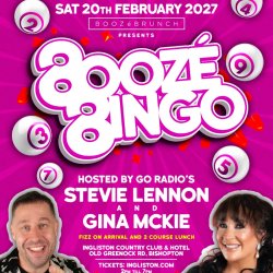 BOOZéBRUNCH presents BOOZÉ BINGO @ Ingliston