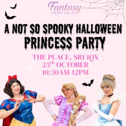 A Not So Spooky Halloween Princess Party