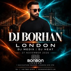 DJ BORHAN in London 🇬🇧