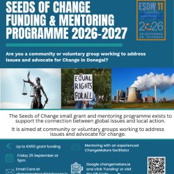 Seeds of Change Funding and Mentoring Programme