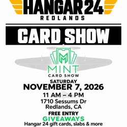 Hangar 24 Redlands SportsCard & Hobby Show
