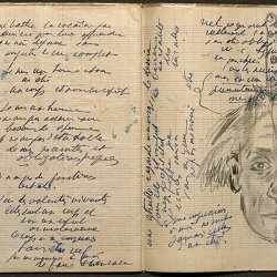 two pages of Artaud's Notebooks
