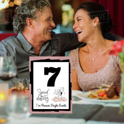7 in Heaven Singles Age C 44-59 Speed Dating BRUNCH Hauppauge Sun 9/20/26