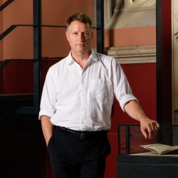 Terence Gower in conversation with Evan Davis