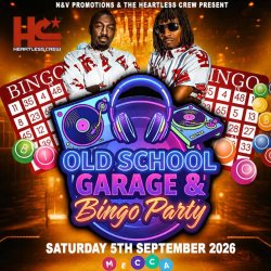 Old School Garage & Bingo Party