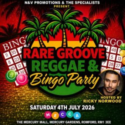 Rare Groove Reggae & Bingo Party – Romford