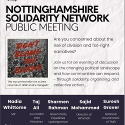 Nottinghamshire Solidarity Network Public Meeting