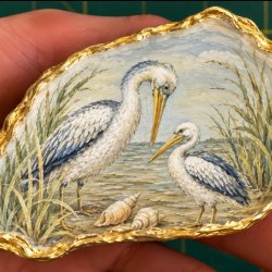 Oyster Decoupage