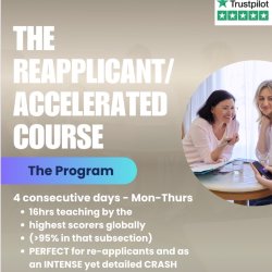 UCAT - The Re-applicant/ Accelerated Course