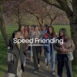 Speed friending (25s+)