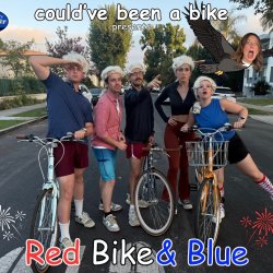 RED BIKE & BLUE