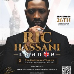 RIC HASSANI - LIVE IN LONDON