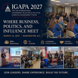 IGAPA 2027: The 12th International Government Relations & Political Campaign Management Forum