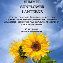 Adult Floristry - Summer Lanterns Repurposing