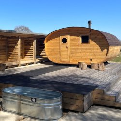 Wild Sauna at Hackhurst Farm