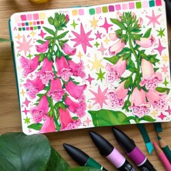 GCC x Rewild Your Drawing: Botanical Illustration