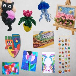 Week 8 Camps | Pipe Cleaner Palooza & Picasso Art Camp