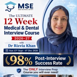 The "Ultimate" 12 Week 2026-27 Medical and Dental Interview Prep Course