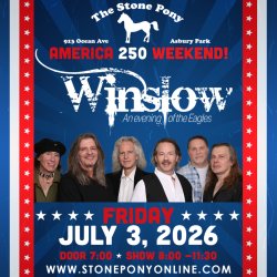 WINSLOW "THE EAGLES TRIBUTE"  @ THE STONE PONY - FRIDAY JULY 3RD