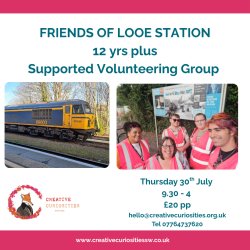 Volunteer Sparks - Friends of Looe Station