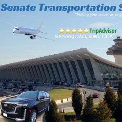 Round-Trip Car Service from Washington,DC ✈️to IAD/Dulles Airport
