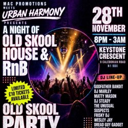 A NIGHT OF OLD SKOOL HOUSE & RnB – OLD SKOOL PARTY 🎉