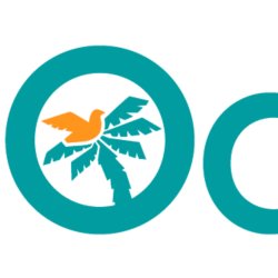 Oasis Domestic Abuse Service logo saying Oasis with a palm tree and dove