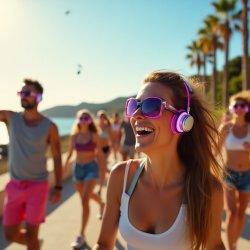 Shhh Disco Walk! Guardamar A Fun Fitness Experience