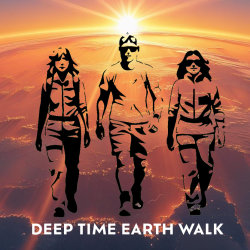 People Walking Through Earth History