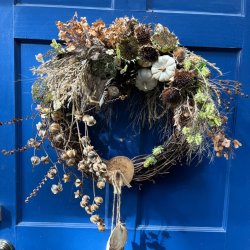 HARVEST WREATH WORKSHOP WITH CAROL BARANY