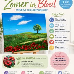 Paint & Create Zomer in Bloei