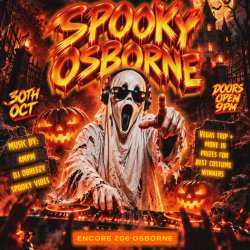 SPOOKY OSBORNE - HALLOWEEN PARTY - FRIDAY OCT 30TH