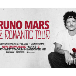 Bruno Mars🌹Romantic Round-Trip Shuttle (Arlington VA) to Northwest Stadium