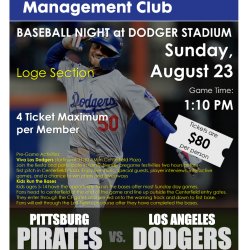 Dodgers vs Pirates Baseball Game August 2026