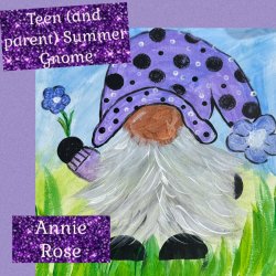 Parent & Teen Craft - Gnome Painting