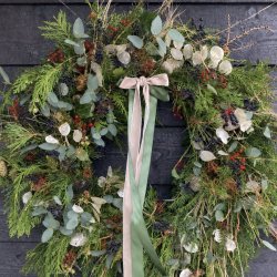 Winter Wreath Making at The Lost Barn