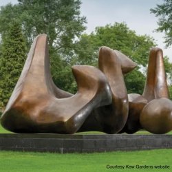 Henry Moore at Kew Gardens