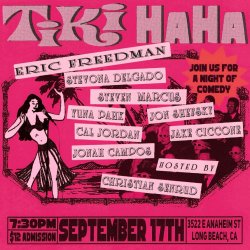 September Tiki Ha Ha! Monthly Comedy Night