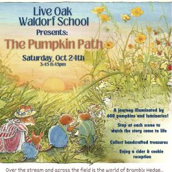 The Pumpkin Path - Live Oak Waldorf School 2026