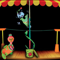 1.30pm Pips and Panda in Circusland