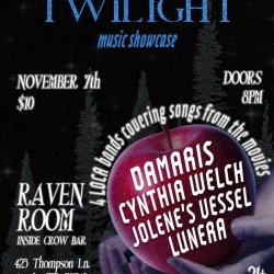 Twilight Party w/Damaris + Cynthia Welsh + Jolene’s Vessel + Lunera