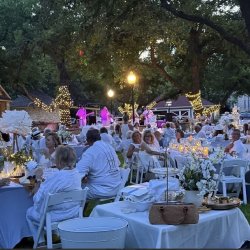 Dinner in White