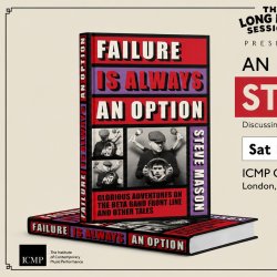 The Long Play Sessions - Steve Mason: In Conversation and Book Signing
