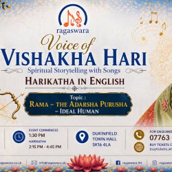 Voice of Vishakha Hari – Harikatha in English – Spiritual Storytelling with Songs
