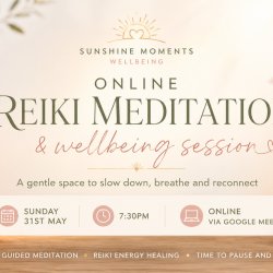 Online Reiki & Meditation Wellbeing session