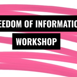 Freedom of Information Workshop Banner
