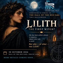 Lilith: The First Witch? - Declan O'Shea - Friday 30 October, 7-8 PM