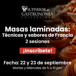 Masas Laminadas Técnica y Sabores de Francia