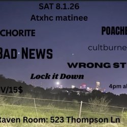 Anchorite + Poacher + Bad News + Cultburner+ Wrong Step + Lock it Down