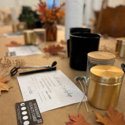 Classic Fall Candle Making Class with Bungalow Candle Studio